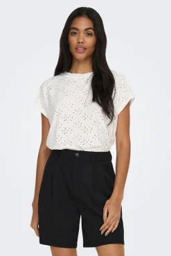 Only Camiseta regular fit manga corta^Mujer Camisetas