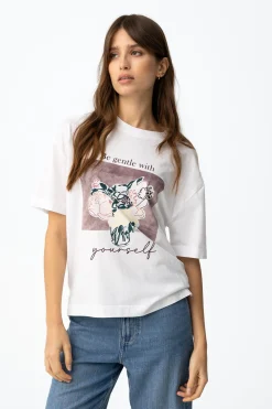 Tiffosi Camiseta relaxed fit^Mujer Camisetas