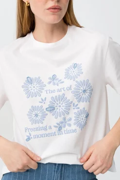 Tiffosi Camiseta relaxed fit^Mujer Camisetas