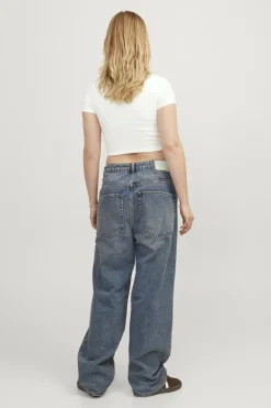 Jack & Jones Camiseta rib b&aacute;sica^Mujer Basic Bar