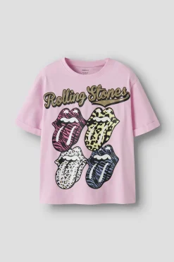 Name it Camiseta Rolling Stone de niña^Niños Camisetas|Licencias