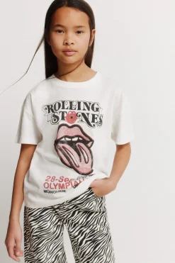 Springfield Kids Camiseta Rolling stones niña^Niños Camisetas