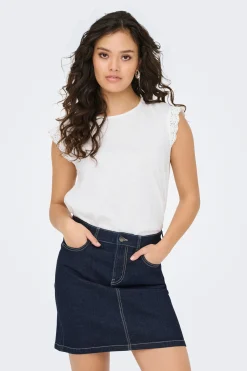 JDY Camiseta sin mangas encaje^Mujer Camisetas