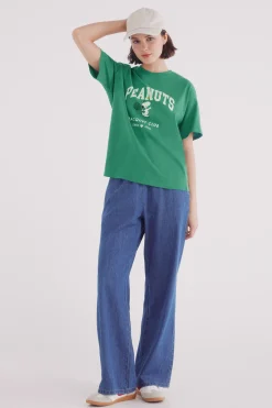 Springfield Camiseta Snoopy Peanuts^Mujer Camisetas