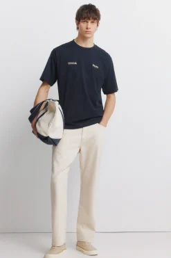 Springfield Camiseta social interaction^Hombre Camisetas