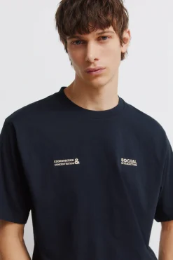 Springfield Camiseta social interaction^Hombre Camisetas