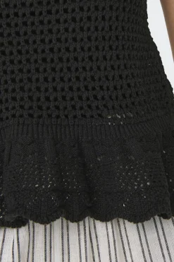 Only Camiseta tirantes crochet^Mujer Camisetas