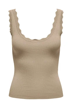 JDY Camiseta tirantes punto^Mujer Camisetas