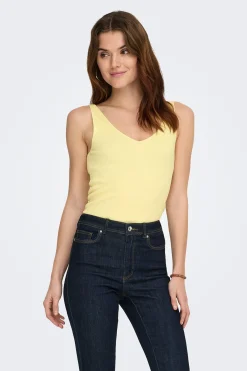 JDY Camiseta tirantes punto^Mujer Camisetas