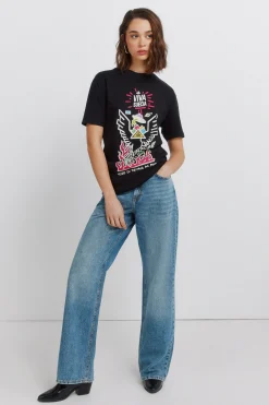 Springfield Camiseta Viva Suecia^Mujer Camisetas|Camisetas