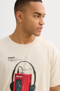 Inside Camiseta Walkman retro^Hombre Camisetas