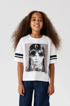 Name it Camiseta Wednesday de niña^Niños Camisetas|Licencias