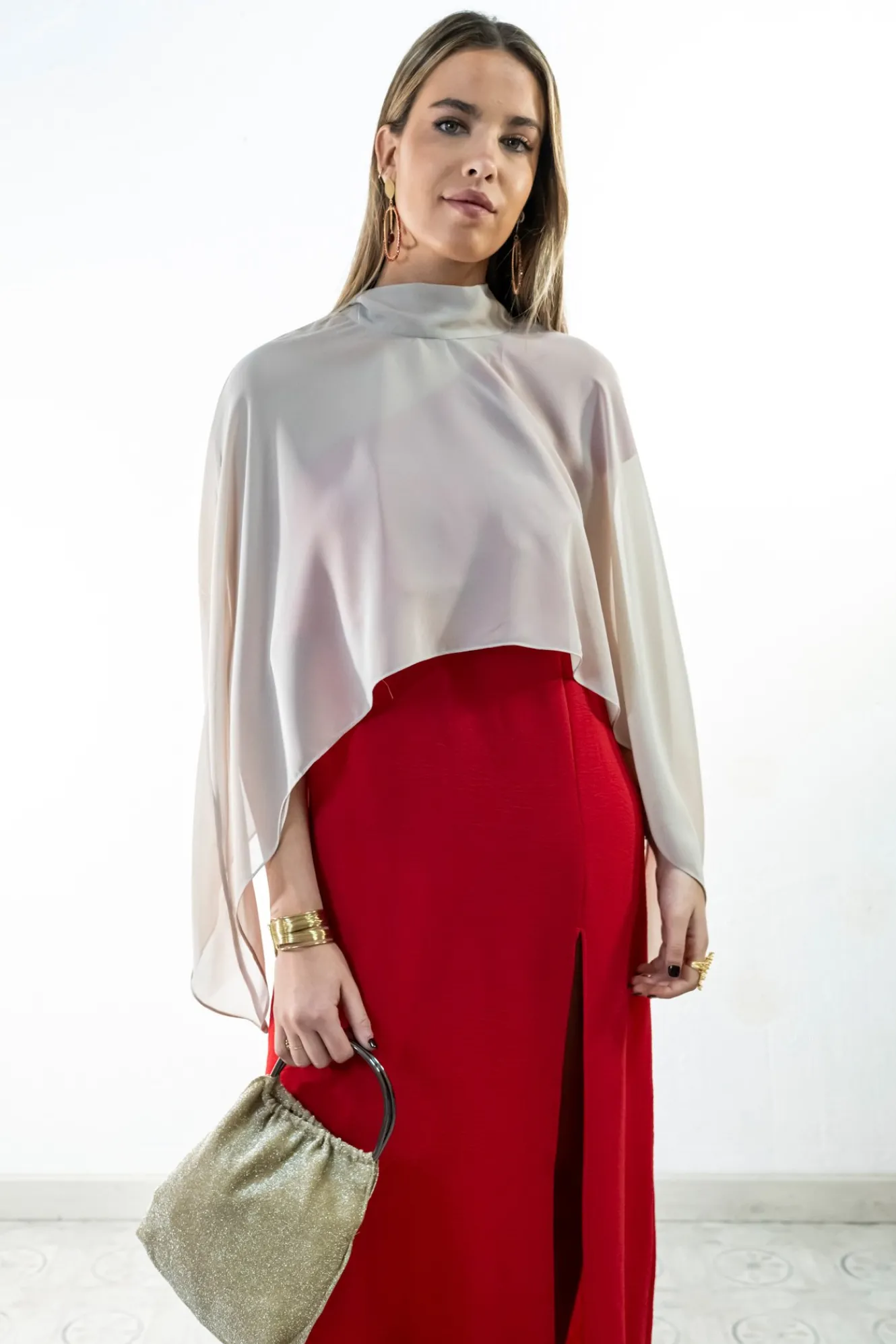 Cul Sac Capa corta de cuello alto^Mujer Vestidos Y Monos