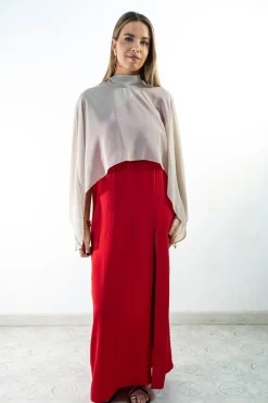 Cul Sac Capa corta de cuello alto^Mujer Vestidos Y Monos