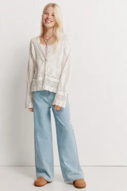 Springfield Kids Cardigan calados ni&ntilde;a^Niños Jerséis