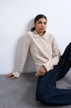 Topshop Cardigan de punto manga larga^Mujer Jerséis Y Cárdigans