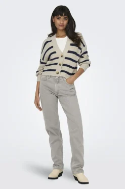 Only Cardigan de rayas^Mujer Jerséis Y Cárdigans