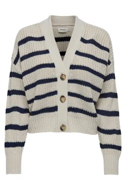 Only Cardigan de rayas^Mujer Jerséis Y Cárdigans