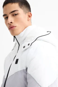 Inside Cazadora Acolchada Con Capucha^Hombre Cazadoras