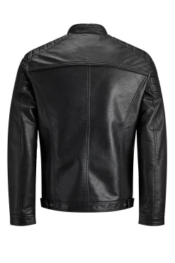 Jack & Jones Cazadora biker efecto piel^Hombre Cazadoras