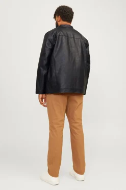 Jack & Jones Cazadora biker efecto piel^Hombre Cazadoras