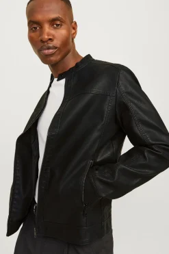 Jack & Jones Cazadora biker sint&eacute;tica^Hombre Cazadoras