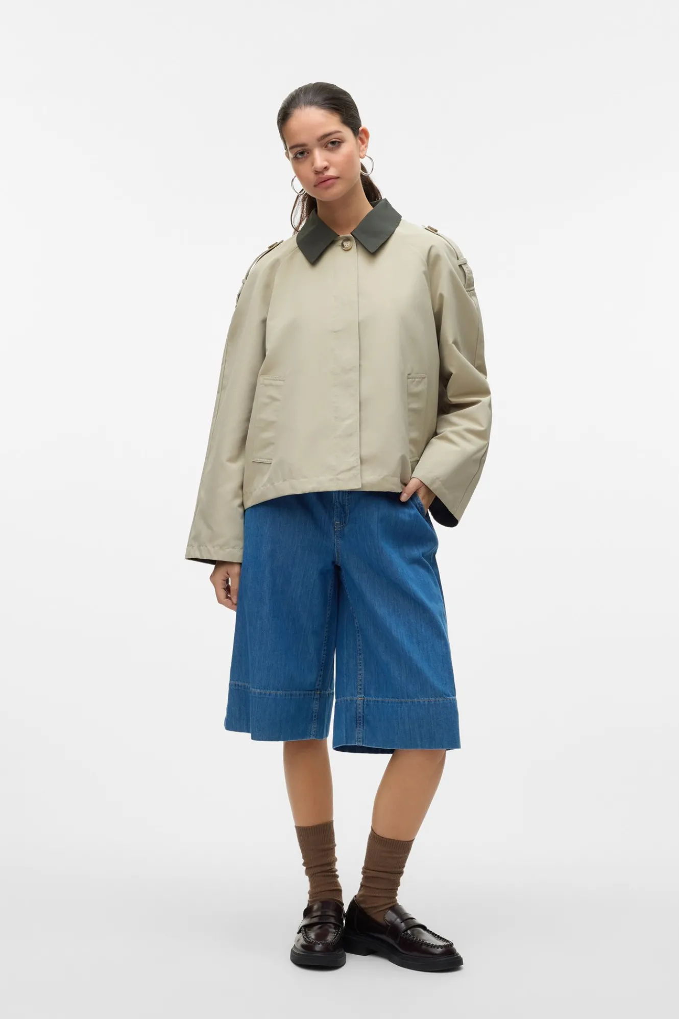 Vero Moda Cazadora corta cuello de solapa^Mujer Chaquetas