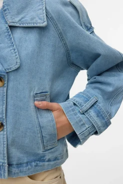 Vero Moda Cazadora denim cuello de solapa^Mujer Chaquetas