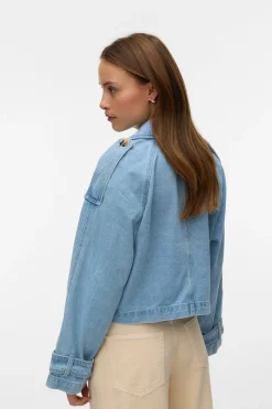 Vero Moda Cazadora denim cuello de solapa^Mujer Chaquetas