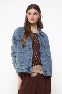 Slowlove Cazadora denim trucker^Mujer Chaquetas