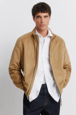 Springfield Cazadora efecto ante^Hombre Cazadoras