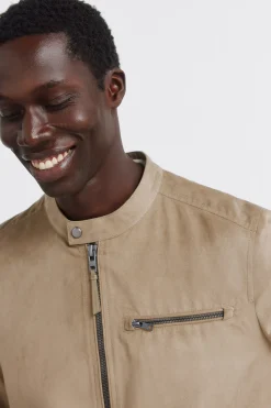 Springfield Cazadora efecto ante^Hombre Cazadoras