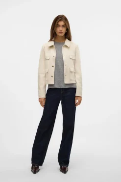 Vero Moda Cazadora efecto ante^Mujer Chaquetas