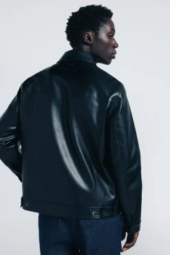 Springfield Cazadora efecto piel^Hombre Cazadoras