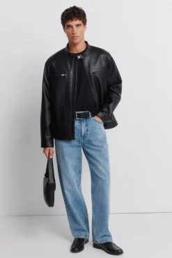 Springfield Cazadora efecto piel^Hombre Cazadoras