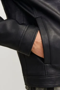 Jack & Jones Cazadora efecto piel^Hombre Cazadoras