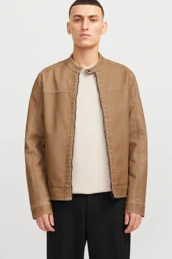 Jack & Jones Cazadora efecto piel^Hombre Cazadoras