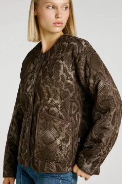 Jack & Jones Cazadora estampada reptil^Mujer Chaquetas