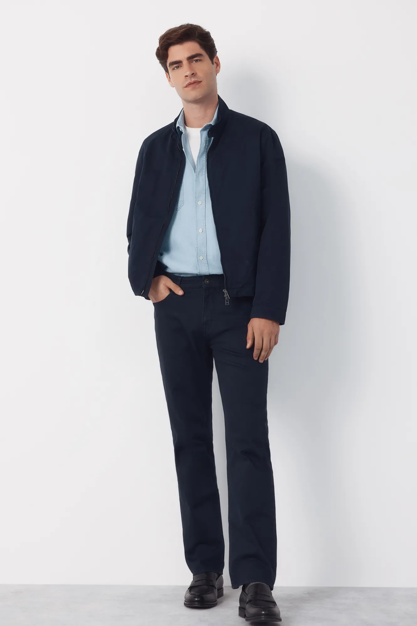 Cortefiel Cazadora ligera casual^Hombre Cazadoras