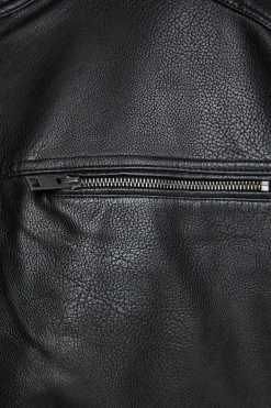 Jack & Jones PLUS Cazadora motera Plus^Hombre Cazadoras