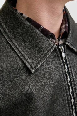 Jack & Jones Cazadora polipiel^Hombre Cazadoras