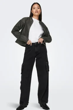 Only Cazadora polipiel^Mujer Chaquetas