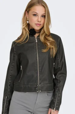 Only Cazadora polipiel^Mujer Chaquetas