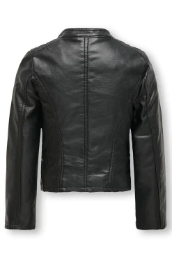 Only Girls Cazadora polipiel de ni&ntilde;a^Niños Abrigos Y Chaquetas