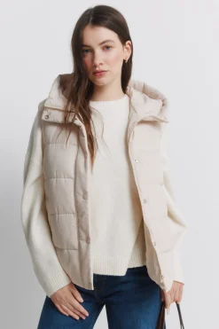 Springfield Chaleco acolchado con capucha^Mujer Chaquetas|Chalecos