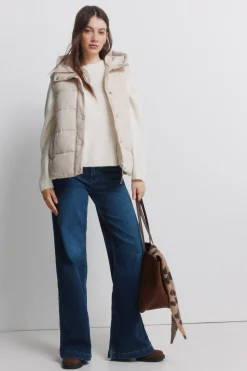 Springfield Chaleco acolchado con capucha^Mujer Chaquetas|Chalecos