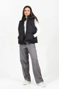 Brave Soul Chaleco acolchado con capucha^Mujer Chaquetas|Chalecos