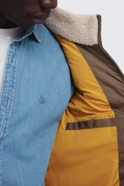 Springfield Chaleco acolchado contraste^Hombre Cazadoras|Chalecos