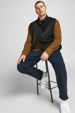 Jack & Jones PLUS Chaleco acolchado ligero PLUS^Hombre Cazadoras|Chalecos