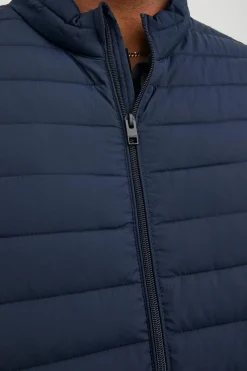 Jack & Jones PLUS Chaleco acolchado poli&eacute;ster reciclado PLUS^Hombre Cazadoras|Chalecos